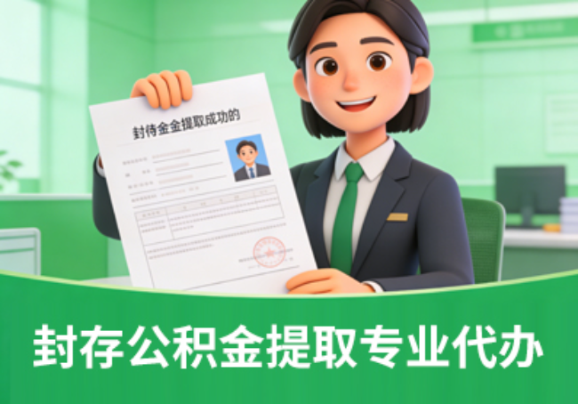 衡水封存公积金代办提取